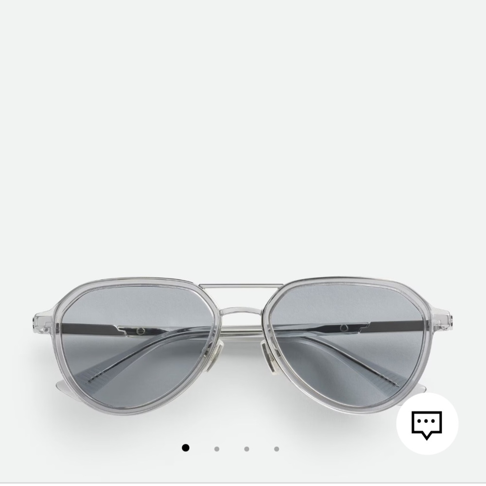 BOTTEGA VENETA aviator sunglasses